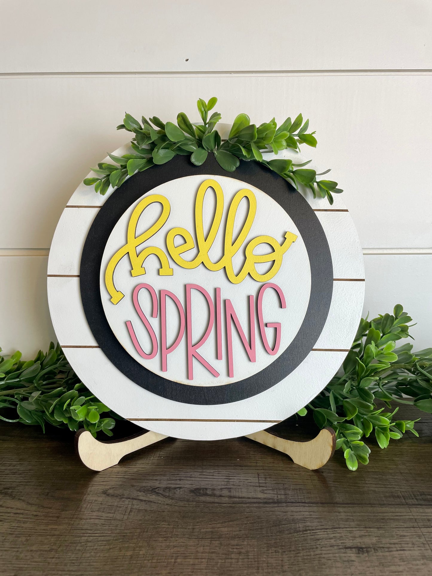 Interchangeable Shelf Sign, All year decor
