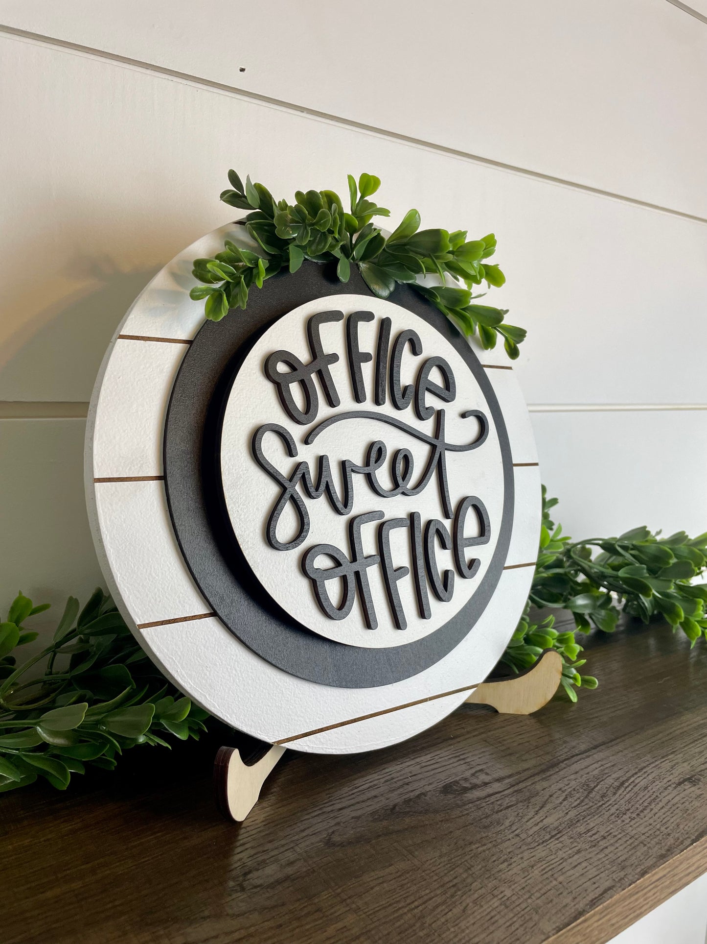 Interchangeable Shelf Sign, All year decor