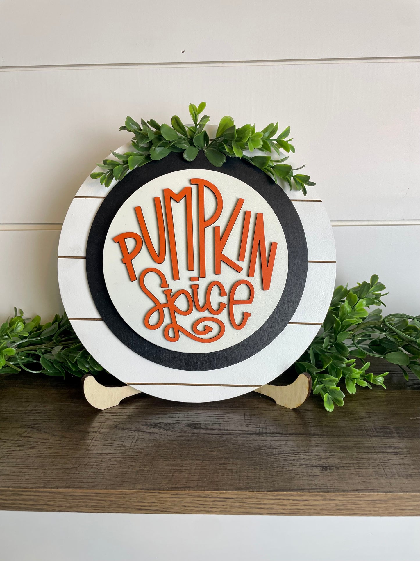 Interchangeable Shelf Sign, All year decor
