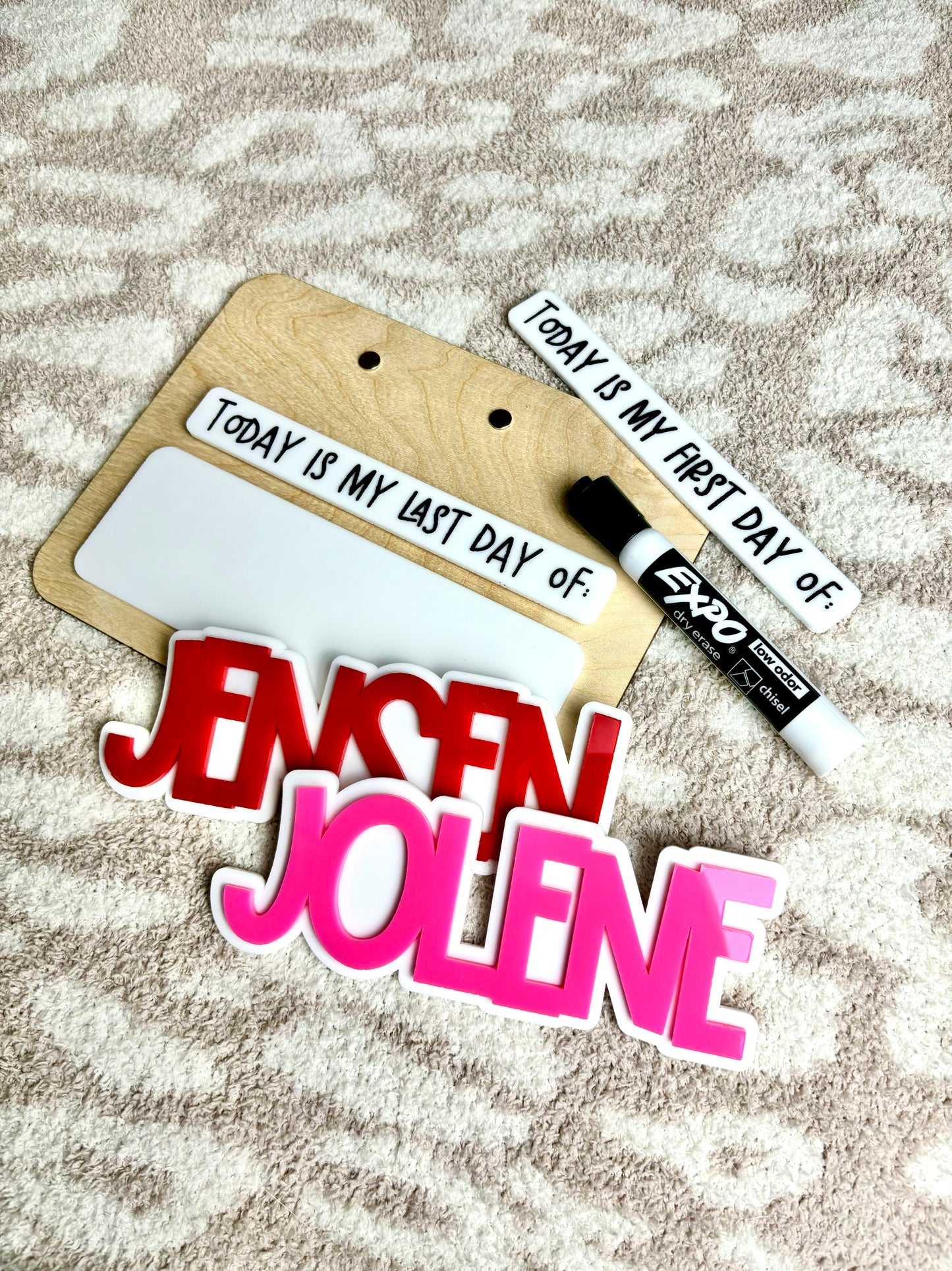 Back to school sign- simple
