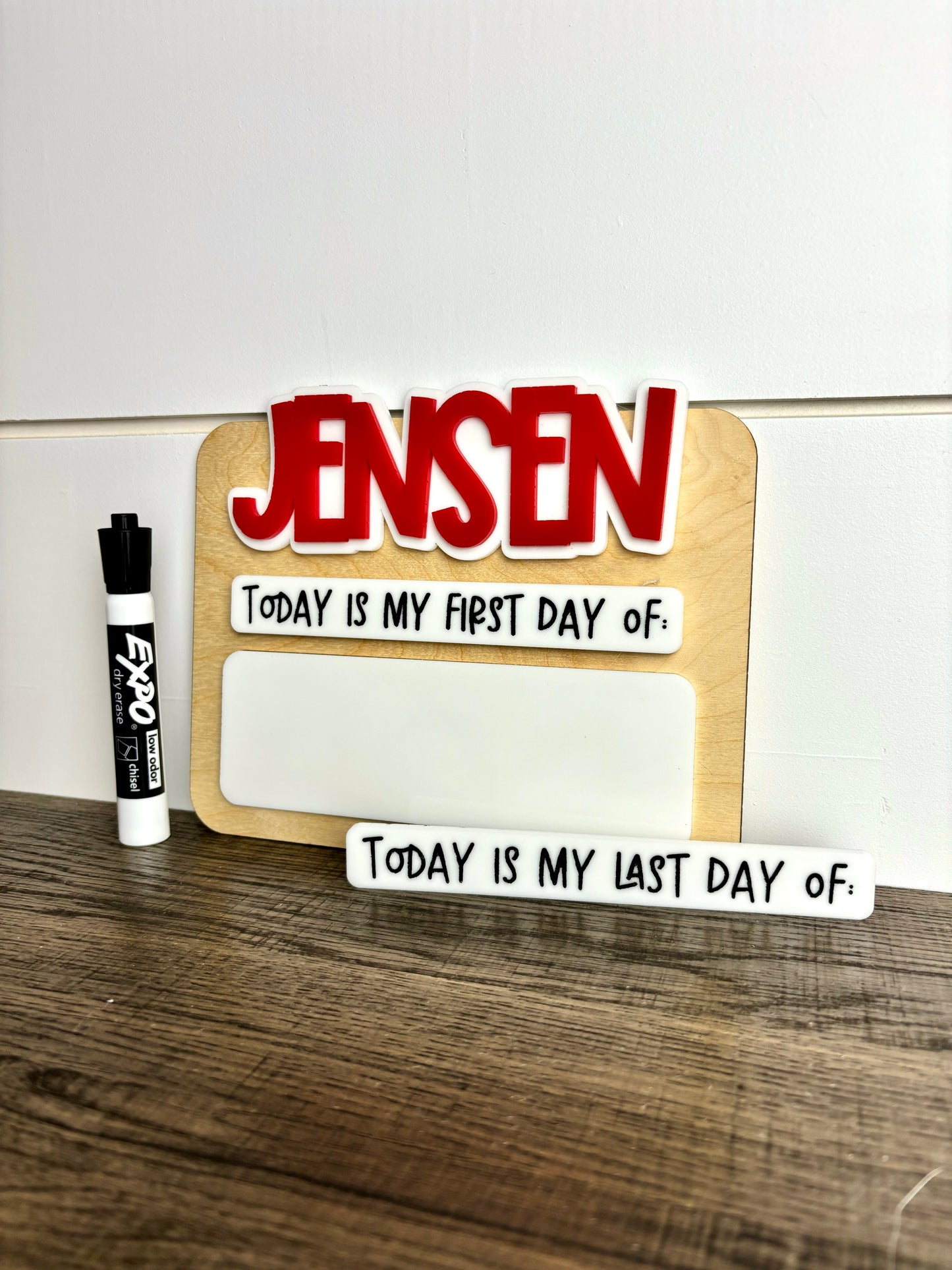 Back to school sign- simple