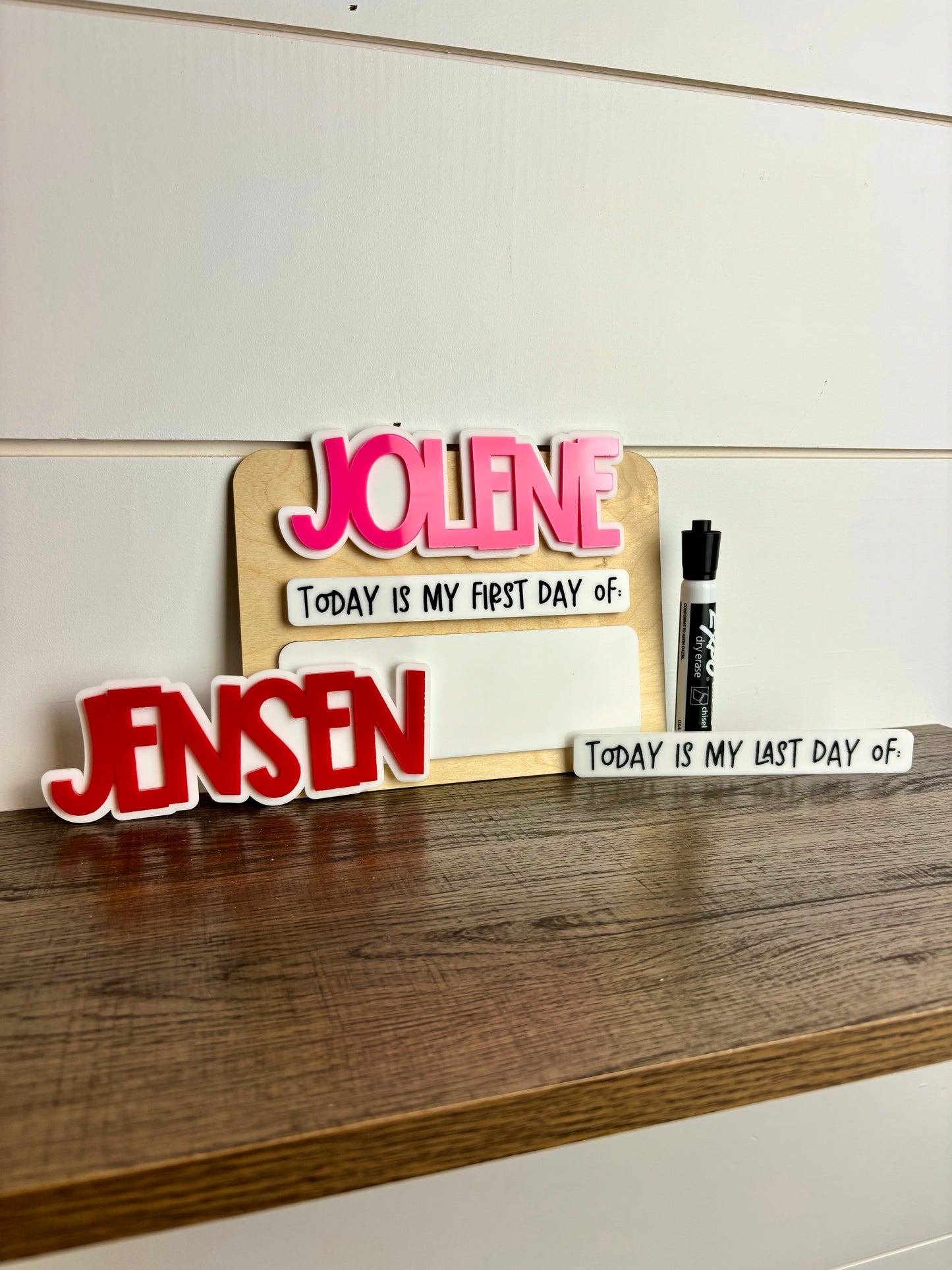 Back to school sign- simple