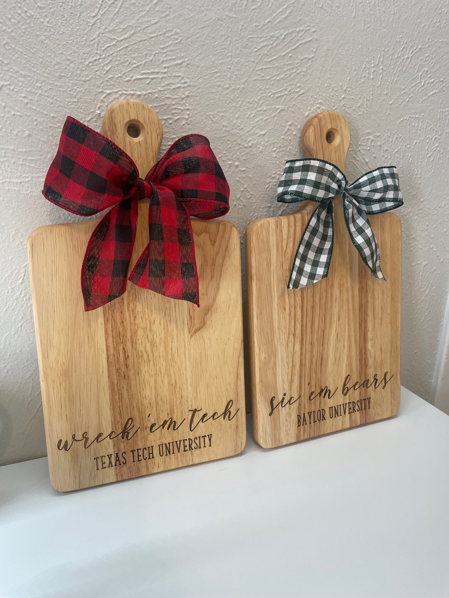 Engraved College Cutting Board, School Cutting Board