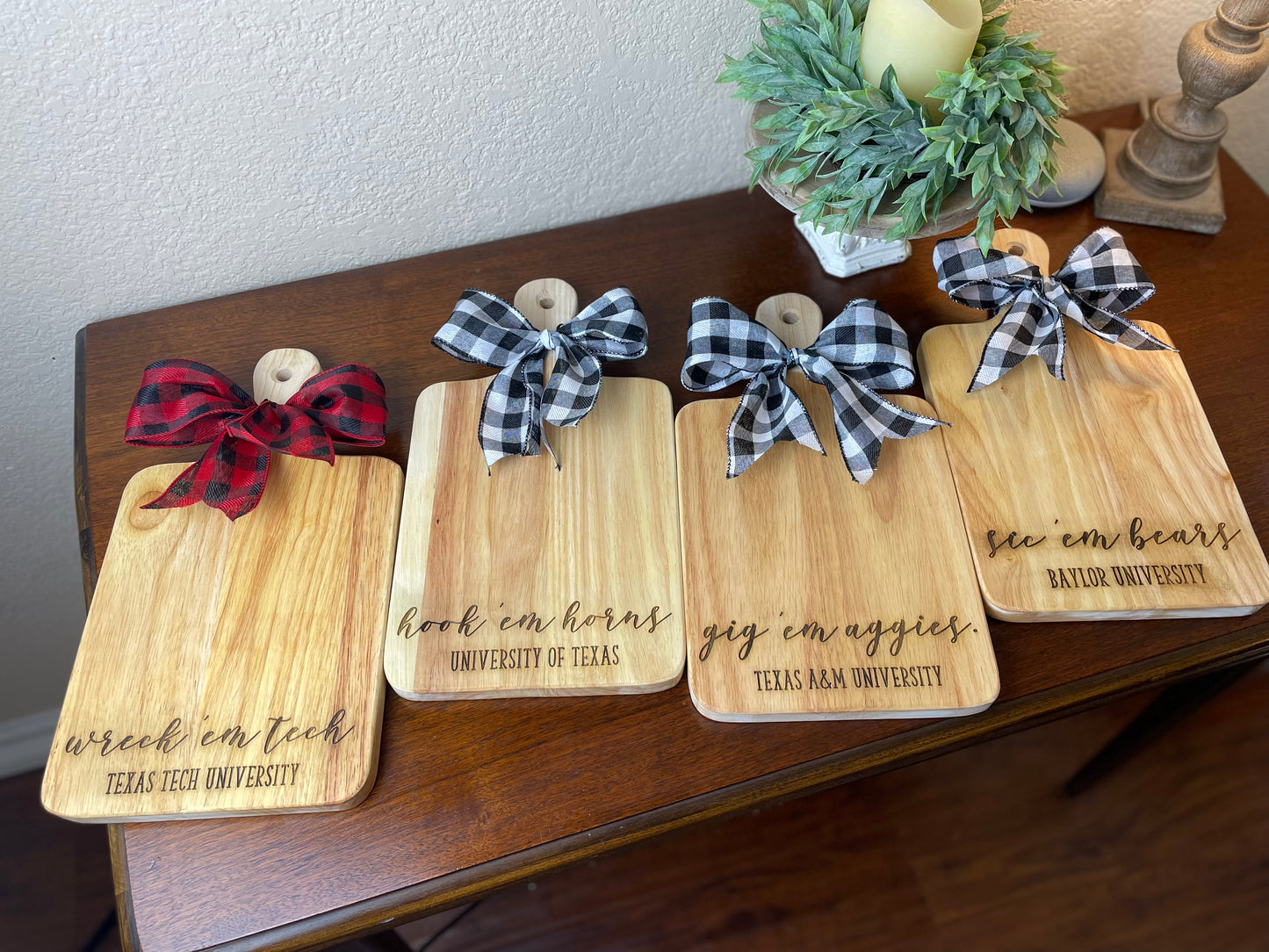 Engraved College Cutting Board, School Cutting Board