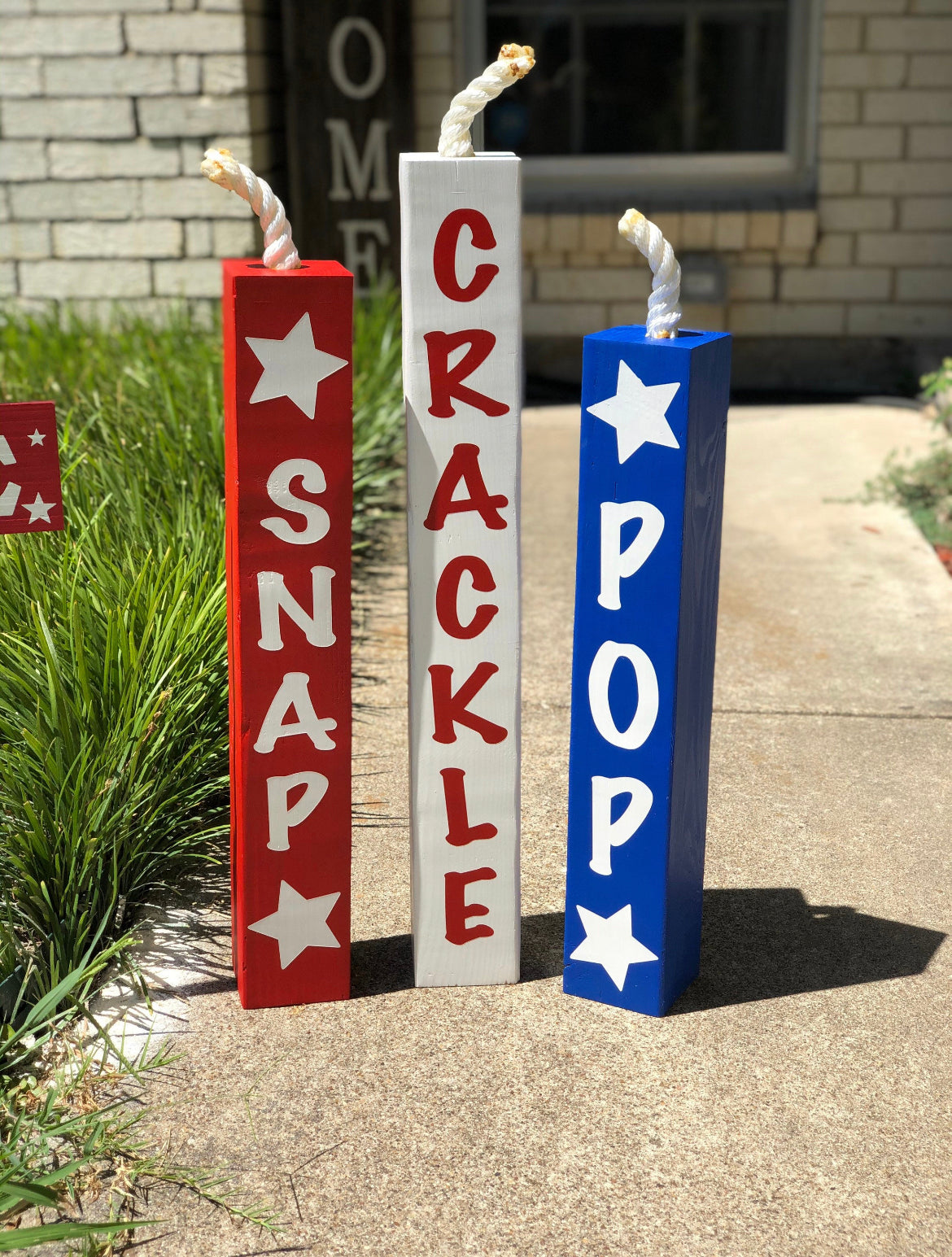 Patriotic Firecracker Decor