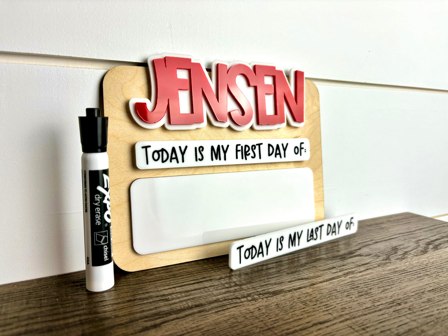 Back to school sign- simple