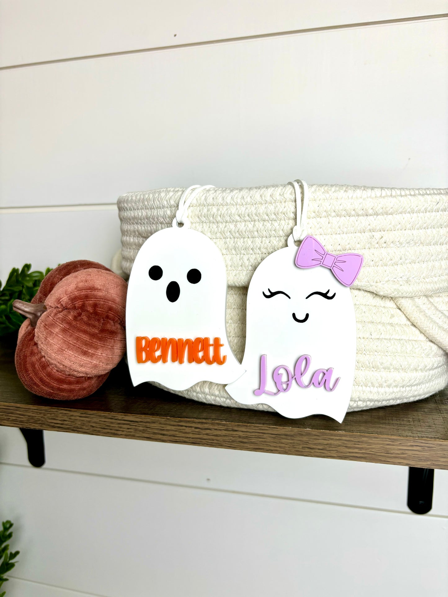 Halloween name tags