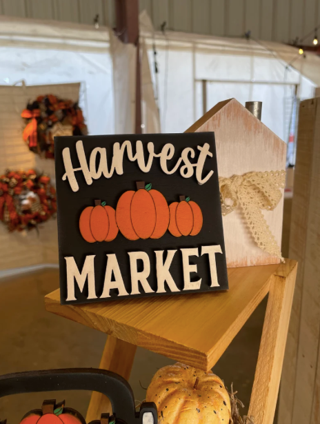 Fall Tiered Tray Decor, Shelf Sitters