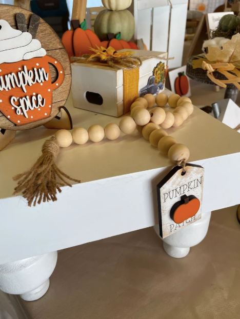 Fall Tiered Tray Decor, Shelf Sitters